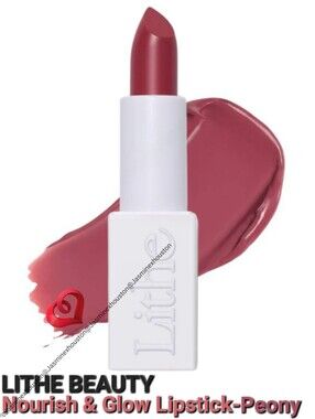 🎉2•$13/3•$18🎉 LITHE BEAUTY Nourish & Glow Lipstick in Peony